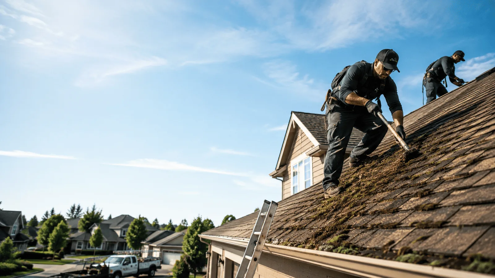 Roof Moss Removal in Eros, LA near me
